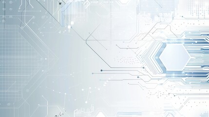 Obraz premium Abstract technology background