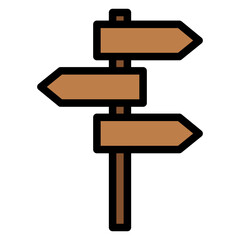 signpost icon 