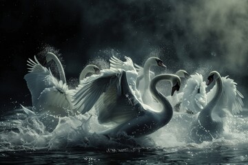 ballet photo dance of swans