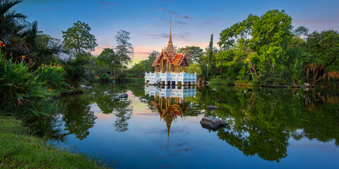 Suanluang RAMA IX (Rama 9 Royal Park), the largest Public Park and botanical garden in...