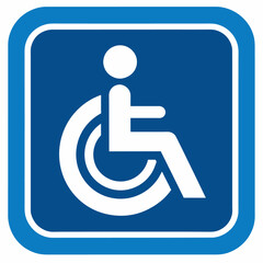 Handicapped or accessibility parking only sign (1)