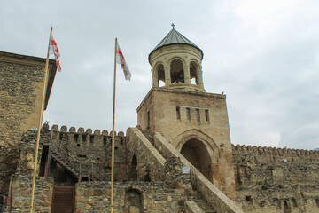 Svetitskhoveli Cathedral, principal Georgian Orthodox church Mtskheta, Georgia