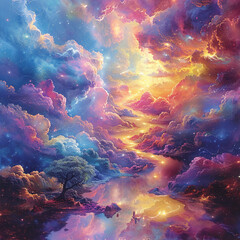 Ethereal Voyages Journeying Through the Cosmos