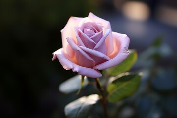 close-up of a beautiful pink rose