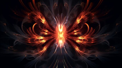 Radiant Cosmic Explosion