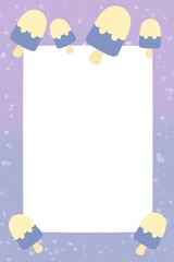 Popsicle Cute Art Hand drawn Notepad