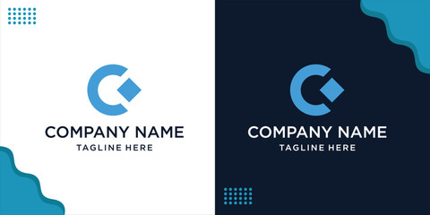 creative Letter C Logo, design inspiration, vector