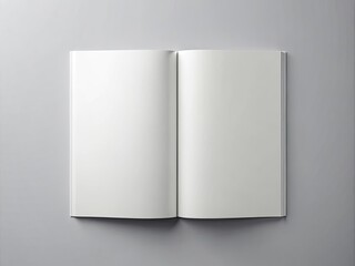 open book with blank pages generativ ai