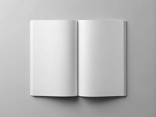 open book with blank pages generativ ai