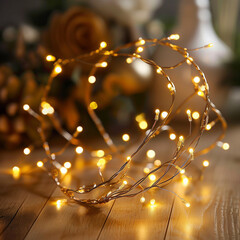 Twinkling String Lights with Chaos Series Settings for Magical Outdoor Décor