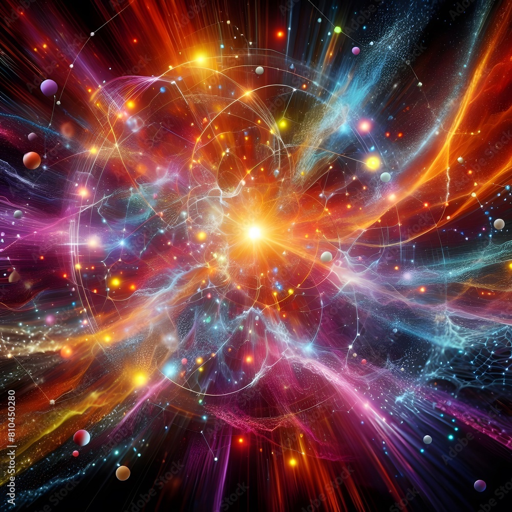 Poster abstract background. design element for graphics artworks generated by ai