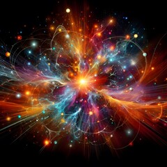 Fototapeta premium Abstract background. Design element for graphics artworks generated by ai