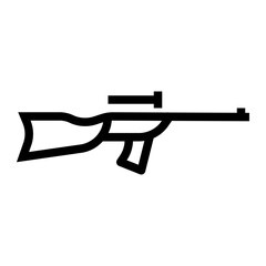 Naklejka premium Rifle Icon