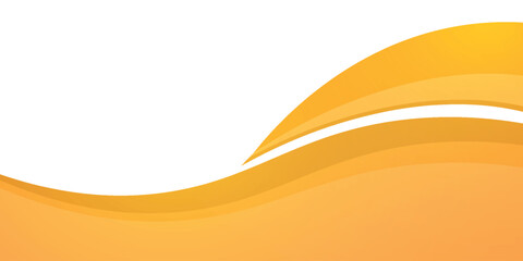 Vector orange line background curve element with white space for text and message design, overlapping layers, vector