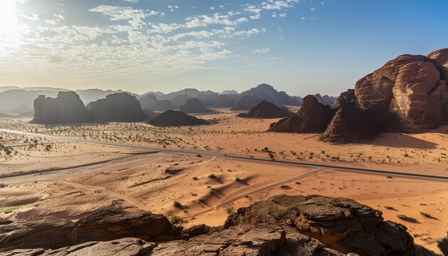 Amongst expansive red sands and spectacular sandstone rock formations, Hisma Desert, Saudi Arabia Nature Reserve region is being designed to deliver protection
