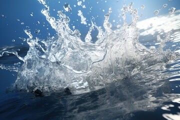 water clear agua limpa splash