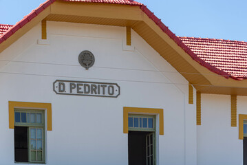 Old train station in the city of Dom Pedrito in RS Brazil
