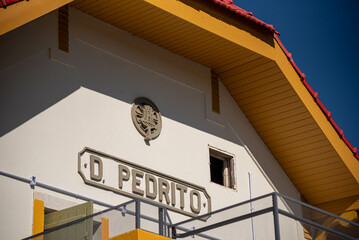 Old train station in the city of Dom Pedrito in RS Brazil