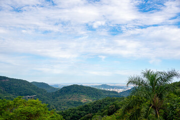 View of the city of Santa Maria RS Brasil from the Itaara viewpoint