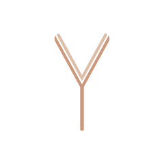 Monogram Y. Design vector Y logo. Monogram initial letter mark Y logo design. Monogram design vector logo. Monogram initial letter mark Y logo design. Simple Y monogram. Monogram Y design logo