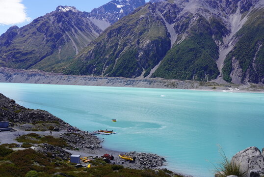 Melting glaciers