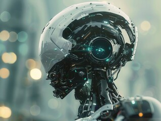 Fototapeta premium AI Integration in Modern Technology 