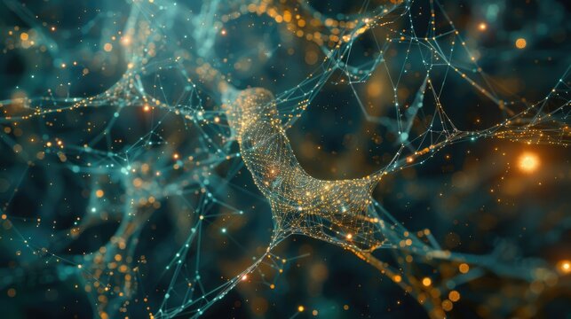 Neural Network and Machine Learning Algorithm Concept