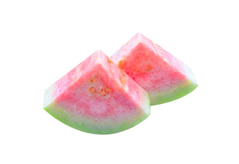 Fresh guava isolated on transparent png
