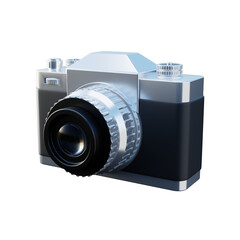 Professional Camera DSLR 3D Render