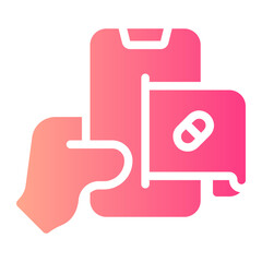 prescription gradient icon