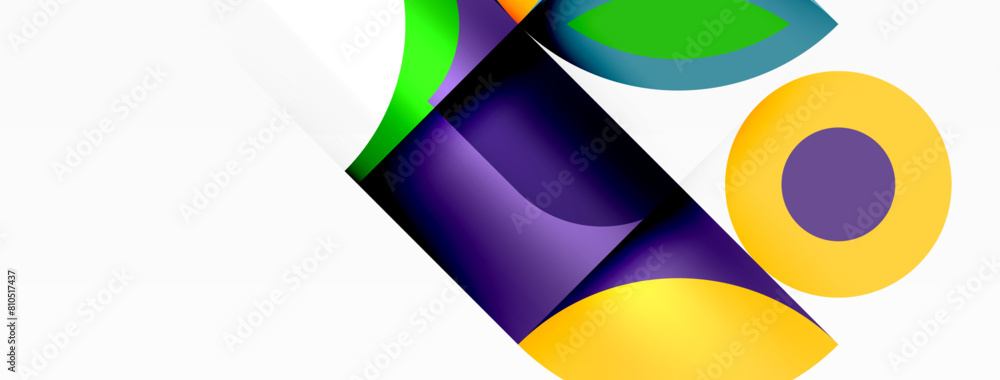 Aufkleber a vibrant logo featuring a yellow circle in the center surrounded by colorful tints and shades such 