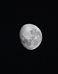 full moon in the night sky