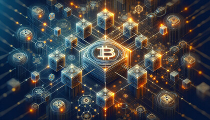 bitcoin crypto and blockchain