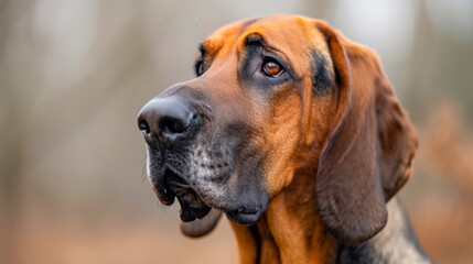 Obraz premium Bloodhound
