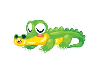 crocodile reptile cute