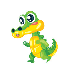 crocodile mascot character