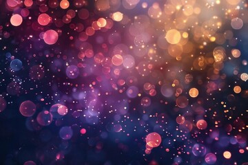 Glittering lights background, ideal for holiday, celebration, or luxury themes
