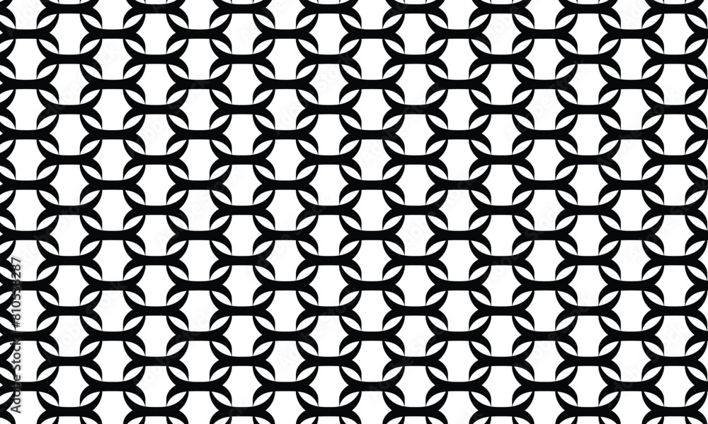 Poster abstract simple black geometric circle pattern art.