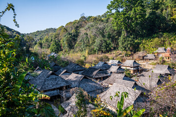 Nuogan Ancient Village in Jingmai Mountain, Yunnan