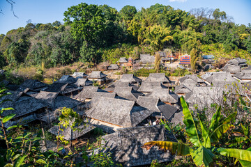 Nuogan Ancient Village in Jingmai Mountain, Yunnan