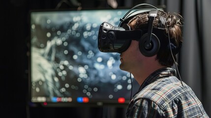 Virtual reality simulations used in scientific research