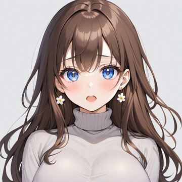girl flower