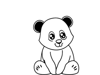 Panda cartoon 