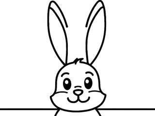 Fototapeta premium easter bunny rabbit