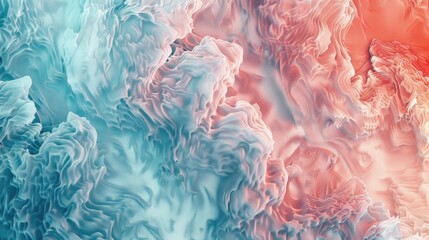 An abstract texture background inspired by the patterns of a coral reef, with a palette of soft, aquatic tones and a natural, organic feel.