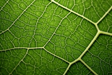 Intricate Leaf Vein Pattern