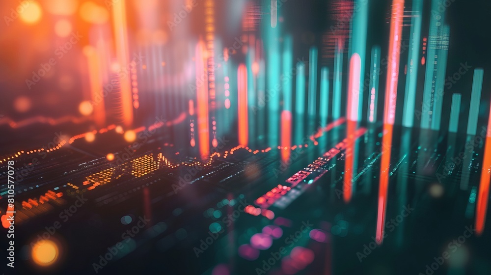 Poster in-depth analysis of financial indicators: comprehensive stock market data visualization through sta