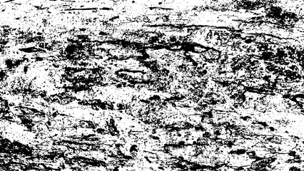 7-65. Tree bark texture effect - illustration. Black and white vector texture with scratch background.	