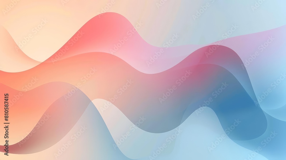 Aufkleber abstract background with minimalist elements and subtle gradients