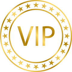 VIP icon for graphic design, logo, website, social media, mobile app, UI